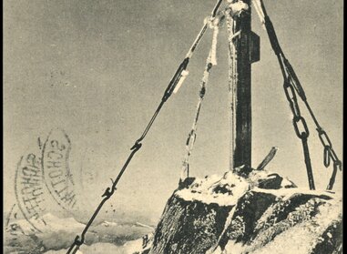 Großglockner Gipfelkreuz historisch von 1906 | © AKON/Österreichische Nationalbibliothek