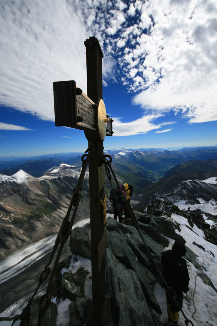 Großglockner Gipfelkreuz | © grossglockner.at/Martin Glantschnig