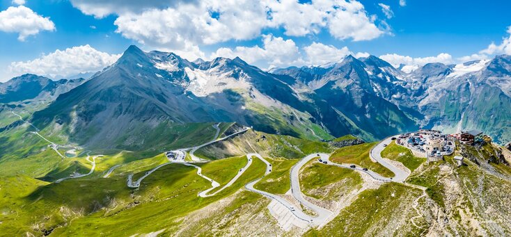 Großglockner Hochalpenstraße, Blick auf Edelweiß-Spitze | © grossglockner.at/Michael Stabentheiner