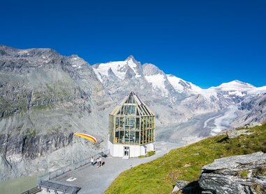 Wilhelm-Swarovski-Beobachtungswarte oberhalb der Kaiser-Franz-Josefs-Höhe | © grossglockner.at/Michael Stabentheiner